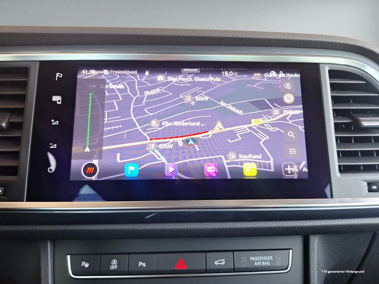 SEAT Ateca Style 1.5 TSI DSG LED Navi Ahk Fahrass Rfk — معرض صور السيارة 15