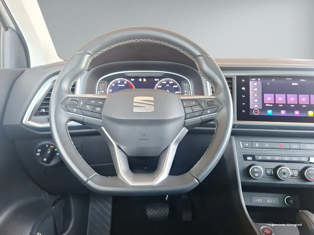 SEAT Ateca Style 1.5 TSI DSG LED Navi Ahk Fahrass Rfk — معرض صور السيارة 14