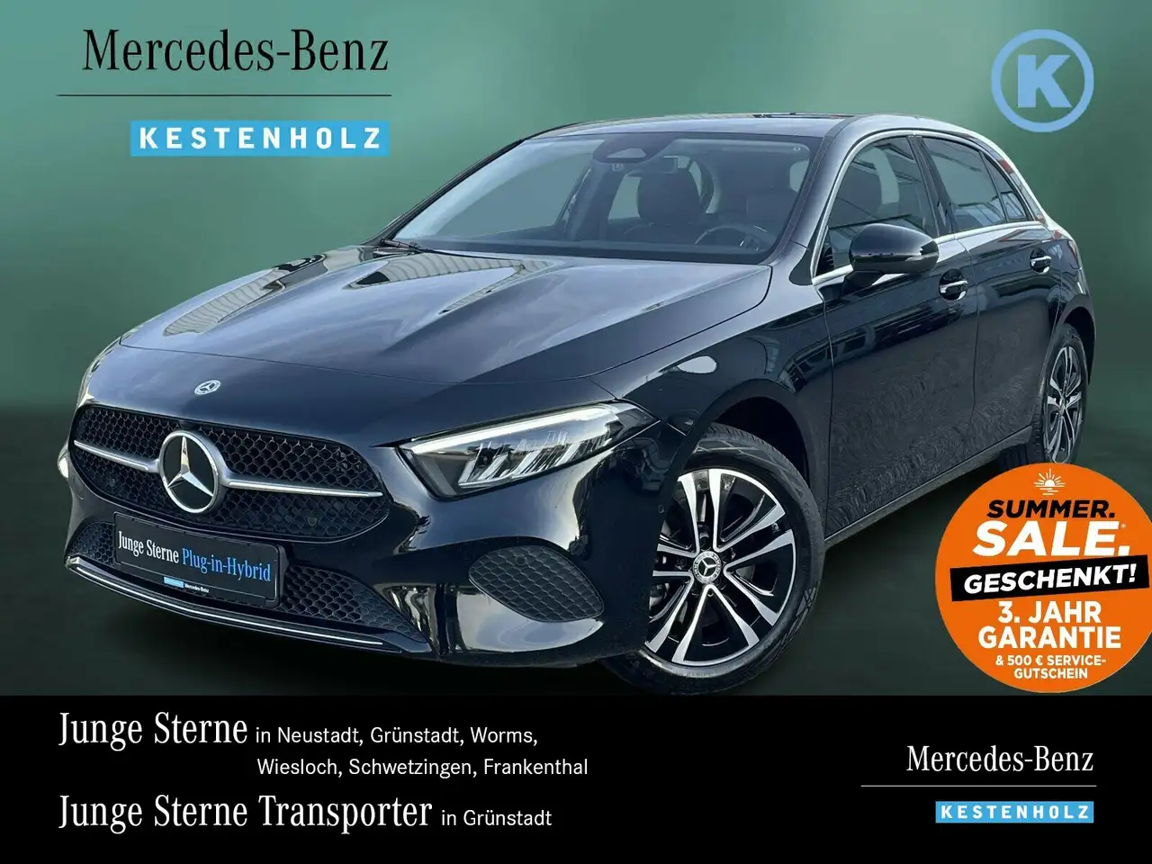 Mercedes-Benz A 250 A 250 e PROGRESSIVE+KAMERA+LENKHZ+SHZ+SPUR/BREMS — Worms