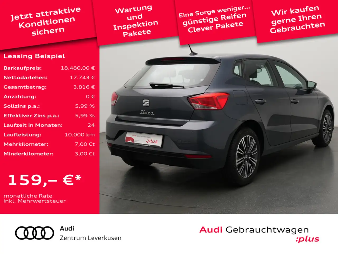 SEAT Ibiza Style Edition DSG KAM VIRT SHZ CARPLAY — Galerie du véhicule 2