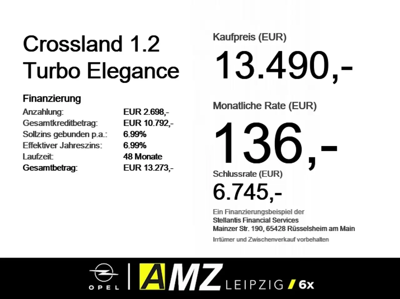 Opel Crossland 1.2 Turbo Elegance LED+Navi+2xKlima+LM — معرض صور السيارة 3