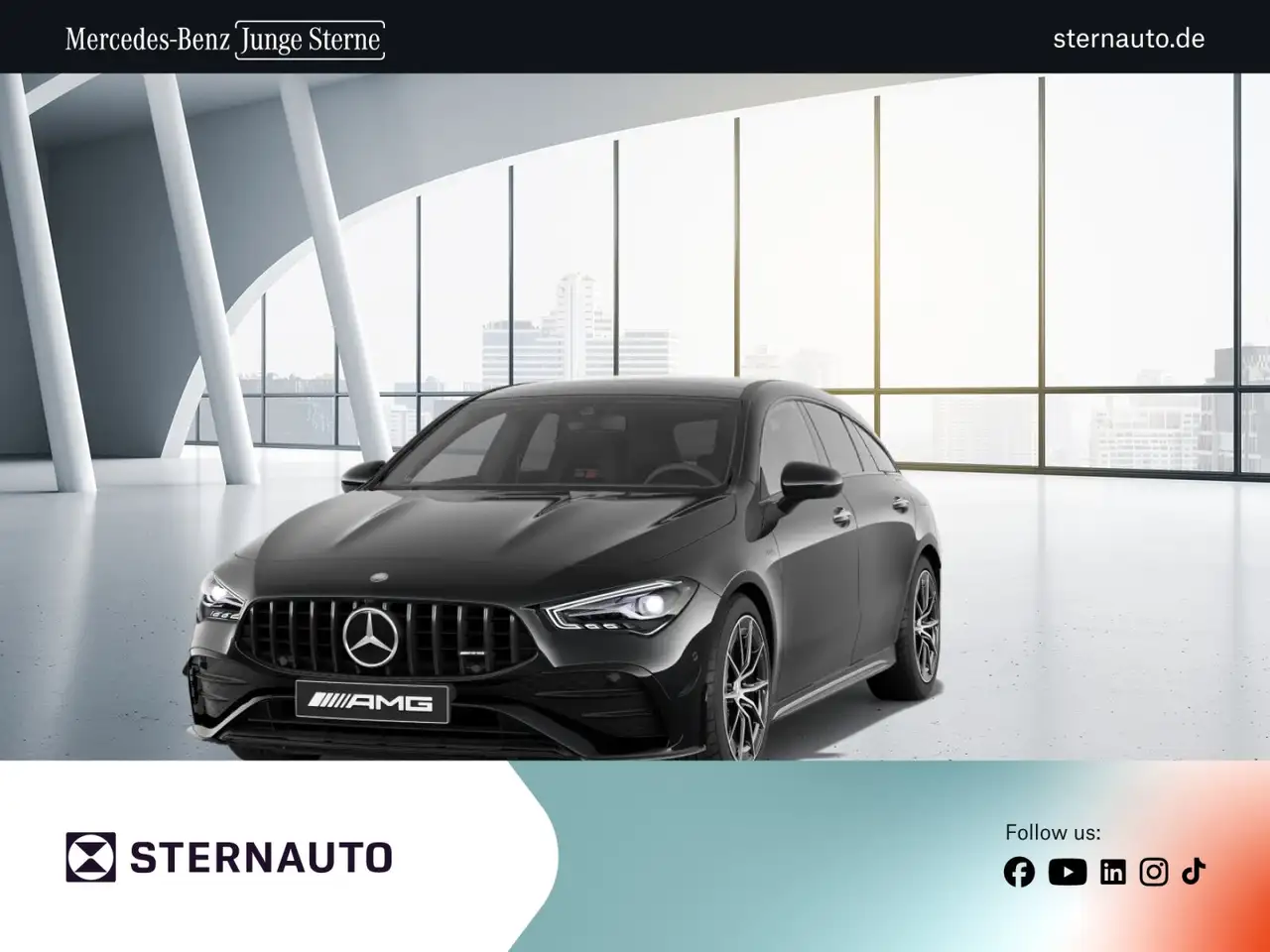 Mercedes-Benz CLA 35 AMG CLA 35 4M AMG SB Pano Burm Aero 2x Night Distron — Dresden