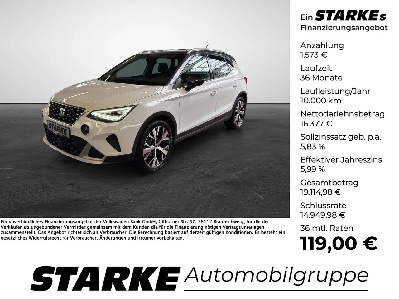 SEAT Arona 1.0 TSI Xperience — Osnabrück