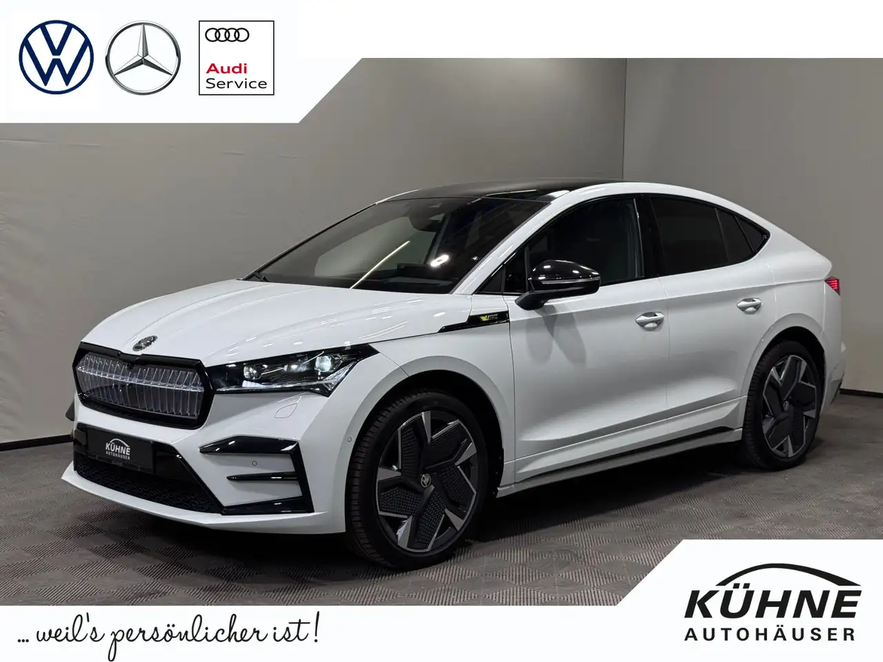 Skoda Enyaq Coupé RS | MATRIX NAVI PANO AHK HUD DCC — Torgau