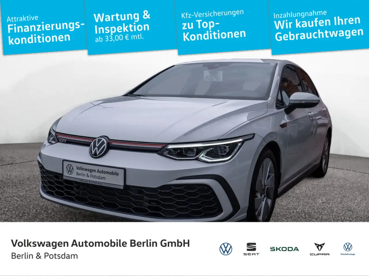 Volkswagen Golf GTI 2.0 TSI DSG Climatronic NAVI LED PDC SH — Berlin