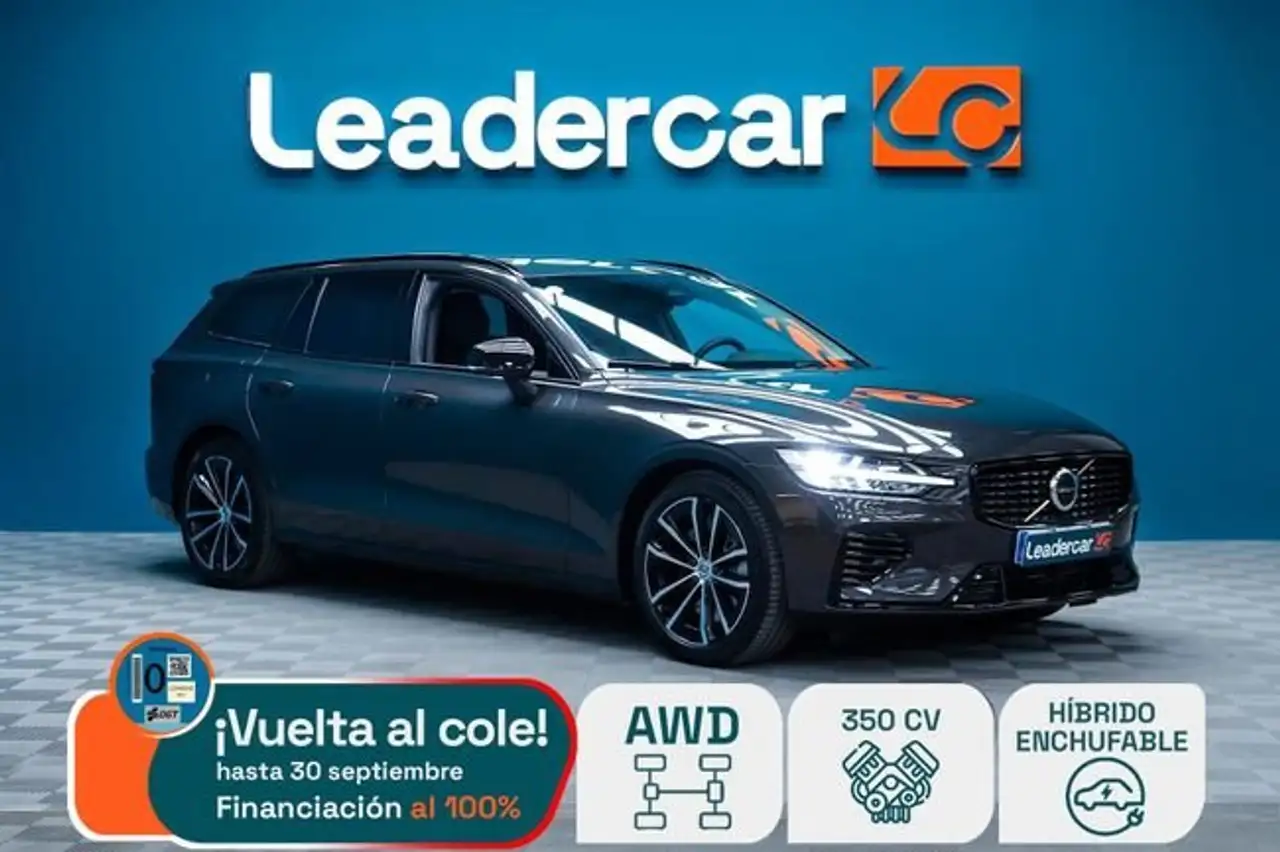 Volvo V60 2.0 T6 AWD Recharge Plus Dark Auto — RIBARROJA DEL TURIA