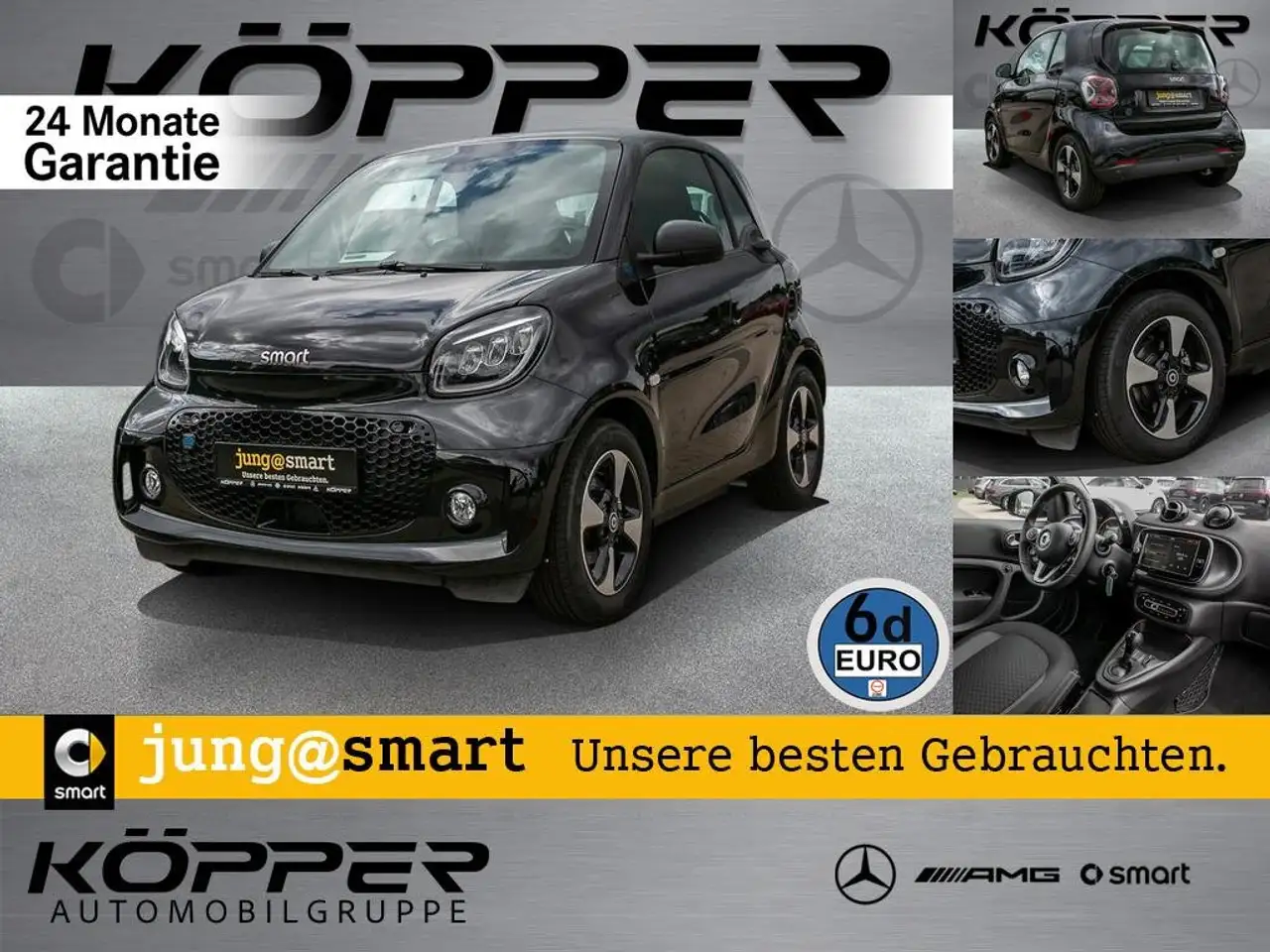 smart forTwo fortwo EQ EXCLUSIVE Black LAST ONE — Dorsten