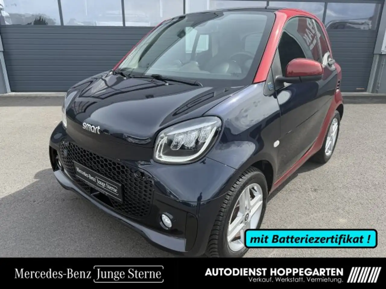 smart forTwo smart EQ fortwo Exclusive LED Sound Pano. Kamera — Hoppegarten