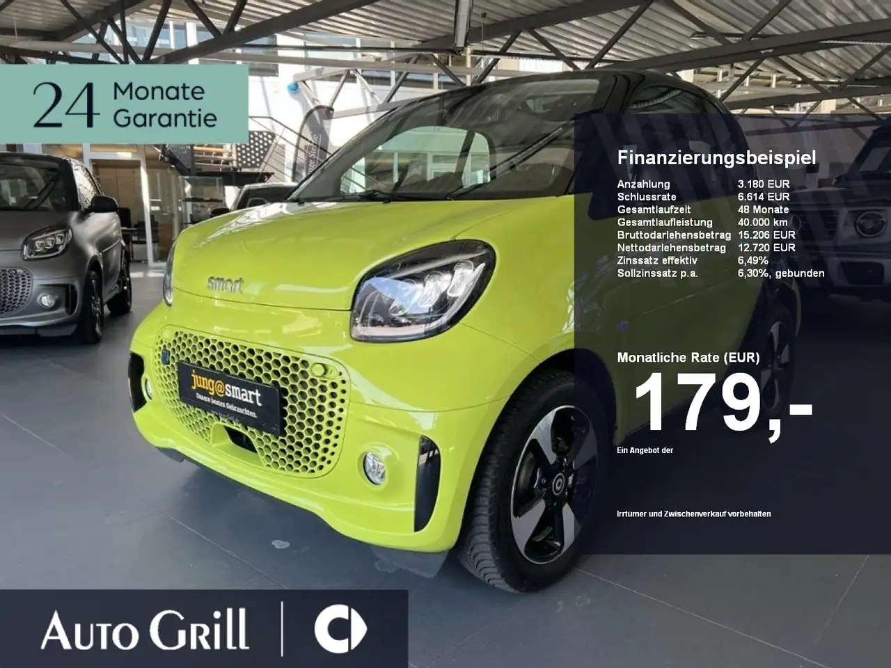 smart forTwo EQ Pano JBL 22kw Exklusive FINAL EDITION — Hohenlinden