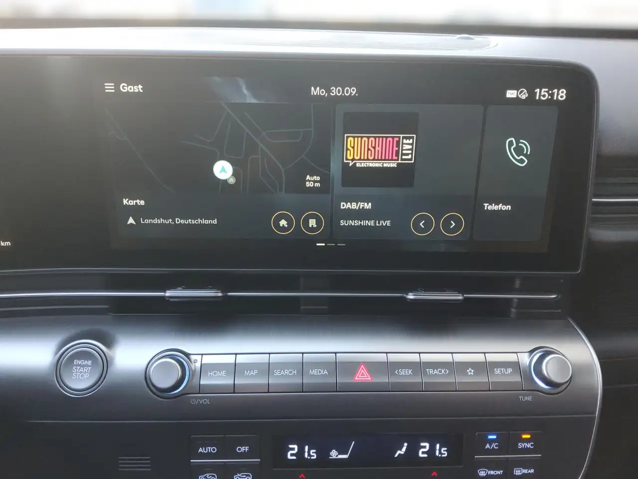 Hyundai KONA 1.6 TGDi 7DCT 4WD PRIME Glasschiebedach — معرض صور السيارة 10