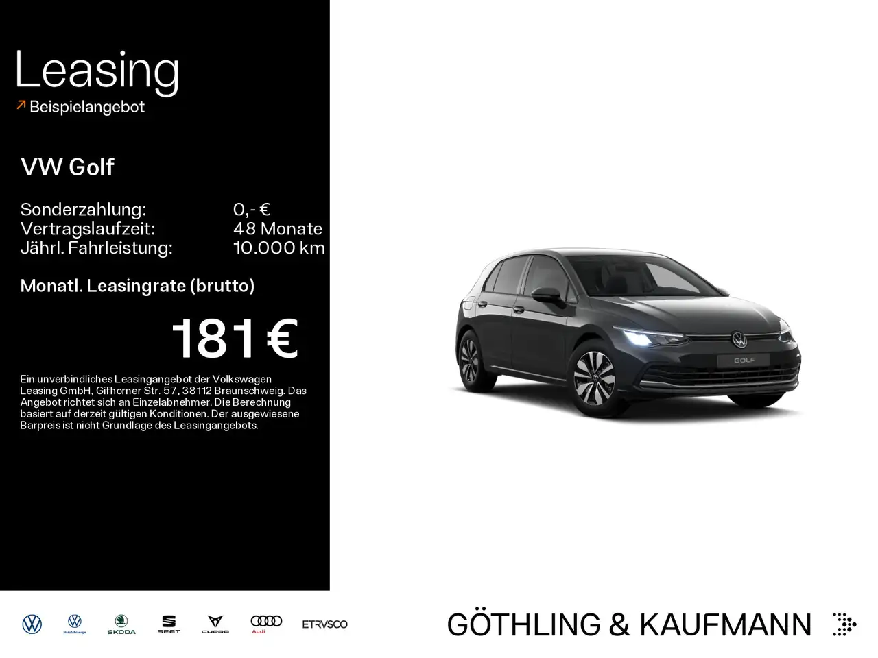 Volkswagen Golf Life MOVE 1.0 TSI*NAVI*KAM*SHZ*LED*APP*AMBI — Hofheim