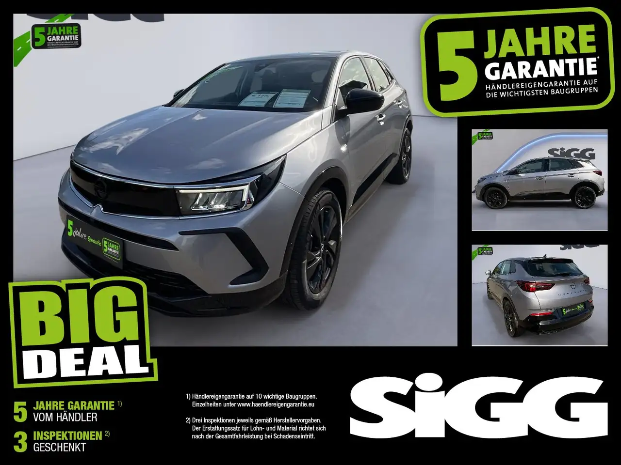 Opel Grandland 1.2 Turbo GS Line 2xKlima AHK — Meitingen-Herbertshofen