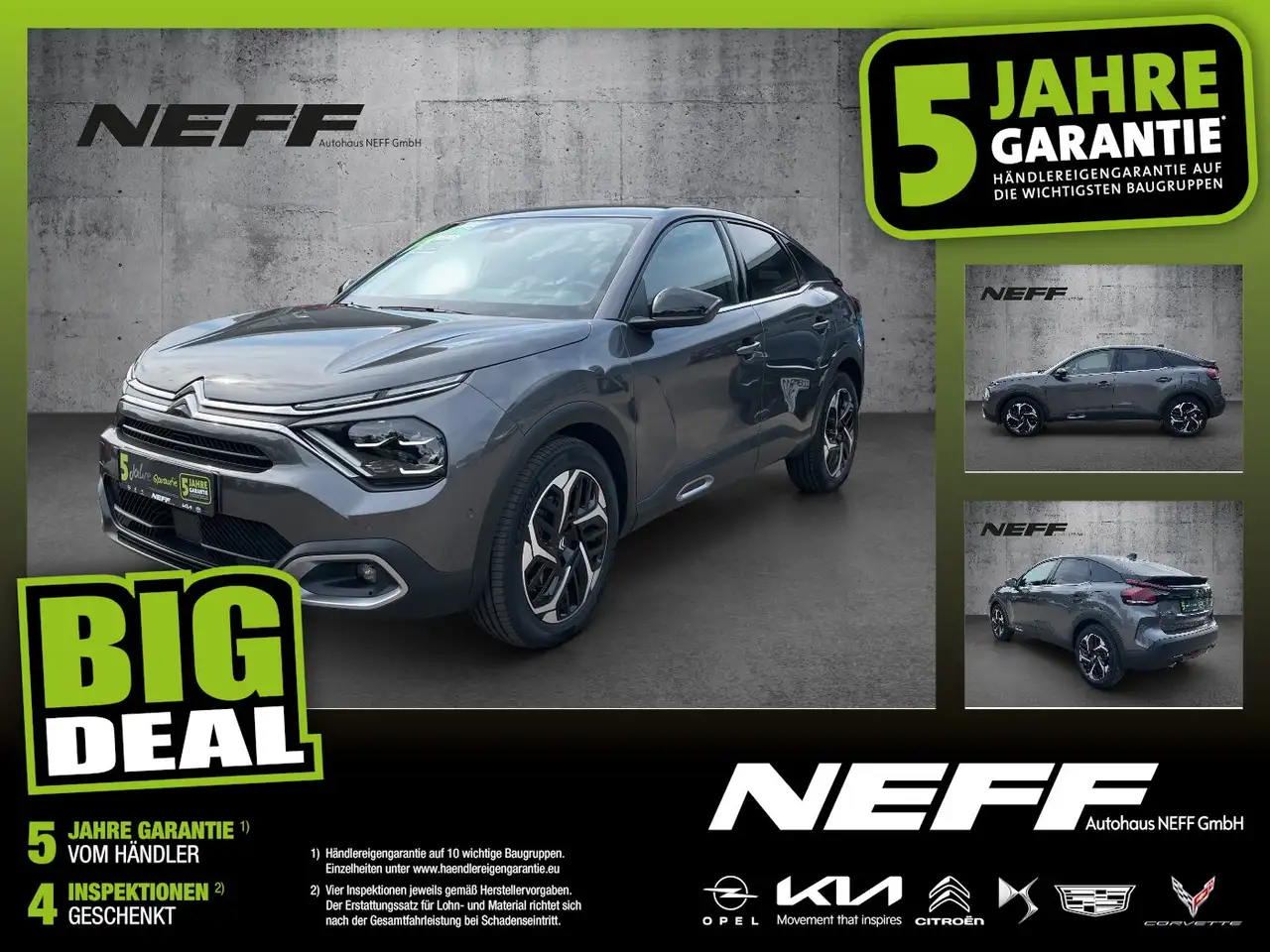 Citroen C4 1.2 PureTech 130 Max LED+Navi+SHZ+2xKlima+LM — Heilbronn