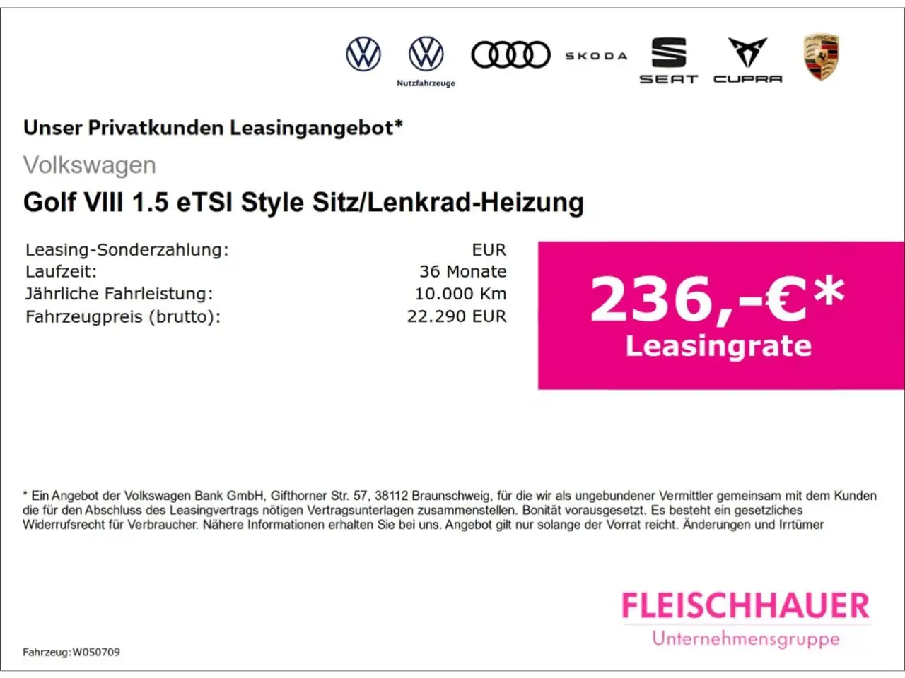 Volkswagen Golf VIII 1.5 eTSI Style Sitz/Lenkrad-Heizung — Vehicle gallery 3