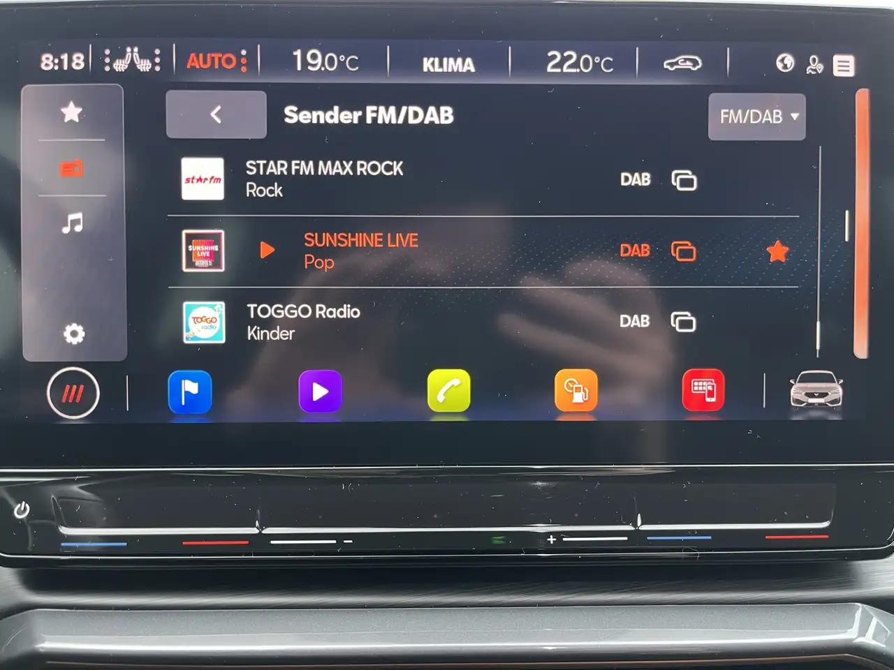 CUPRA Leon 2.0 TSI DSG VZ 163€ m.20% Anz. Navi ACC LED RFK — Galerie du véhicule 19