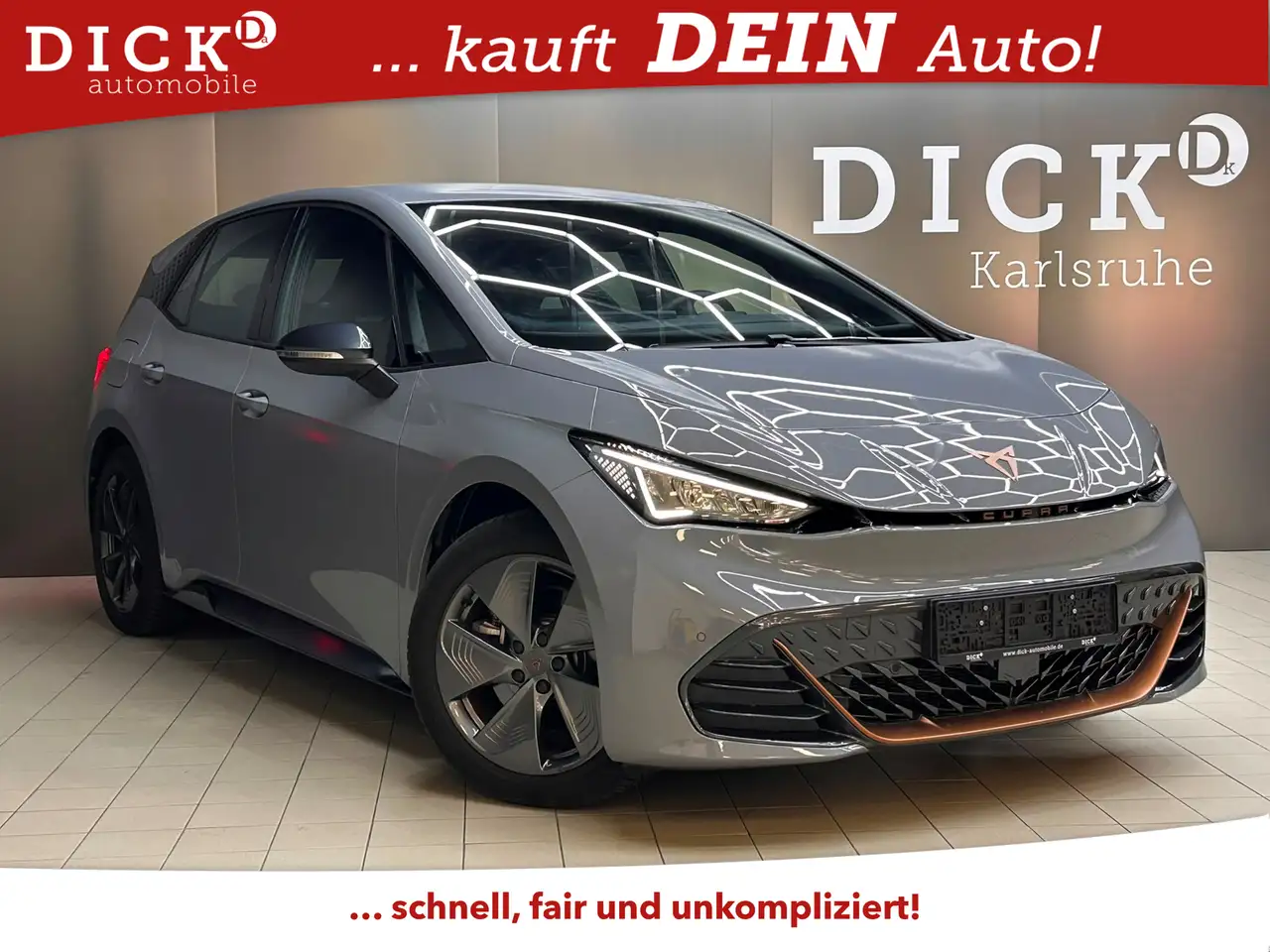 CUPRA Born 58 KWH >LED+TEMP+MFL+PDC+CARPLAY+LM — Karlsdorf-Neuthard