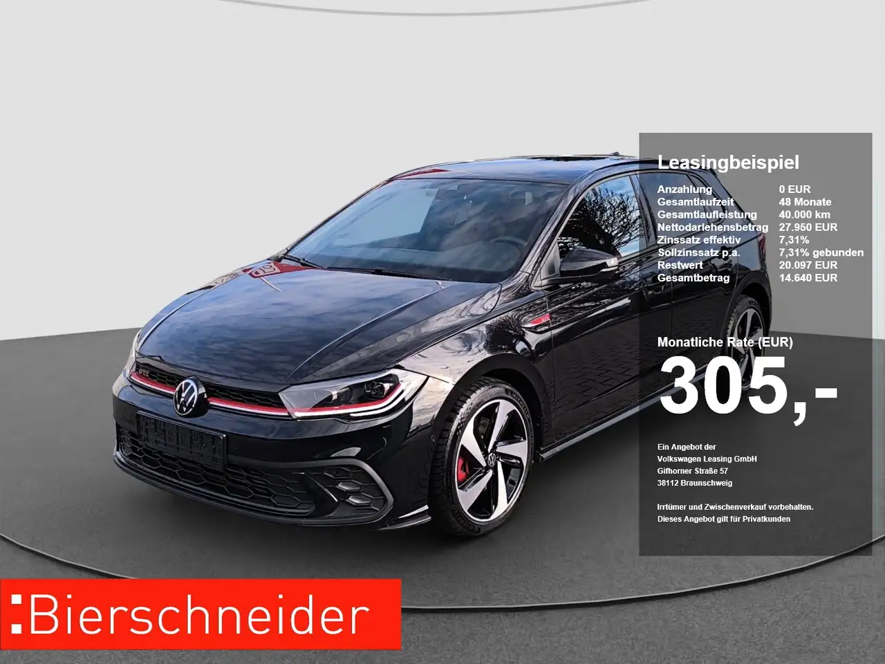 Volkswagen Polo GTI Polo 2.0 TSI DSG GTI MATRIX-LED NAVI ACC — Regensburg