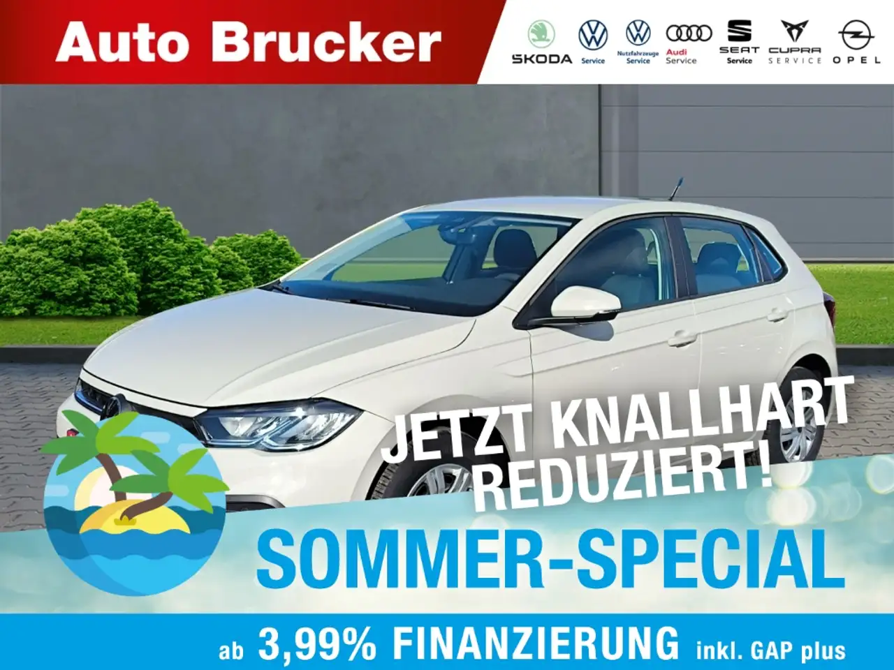 Volkswagen Polo VI 1.0+Klimaanlage+LED+FSE+el.Fensterheber — Marktredwitz