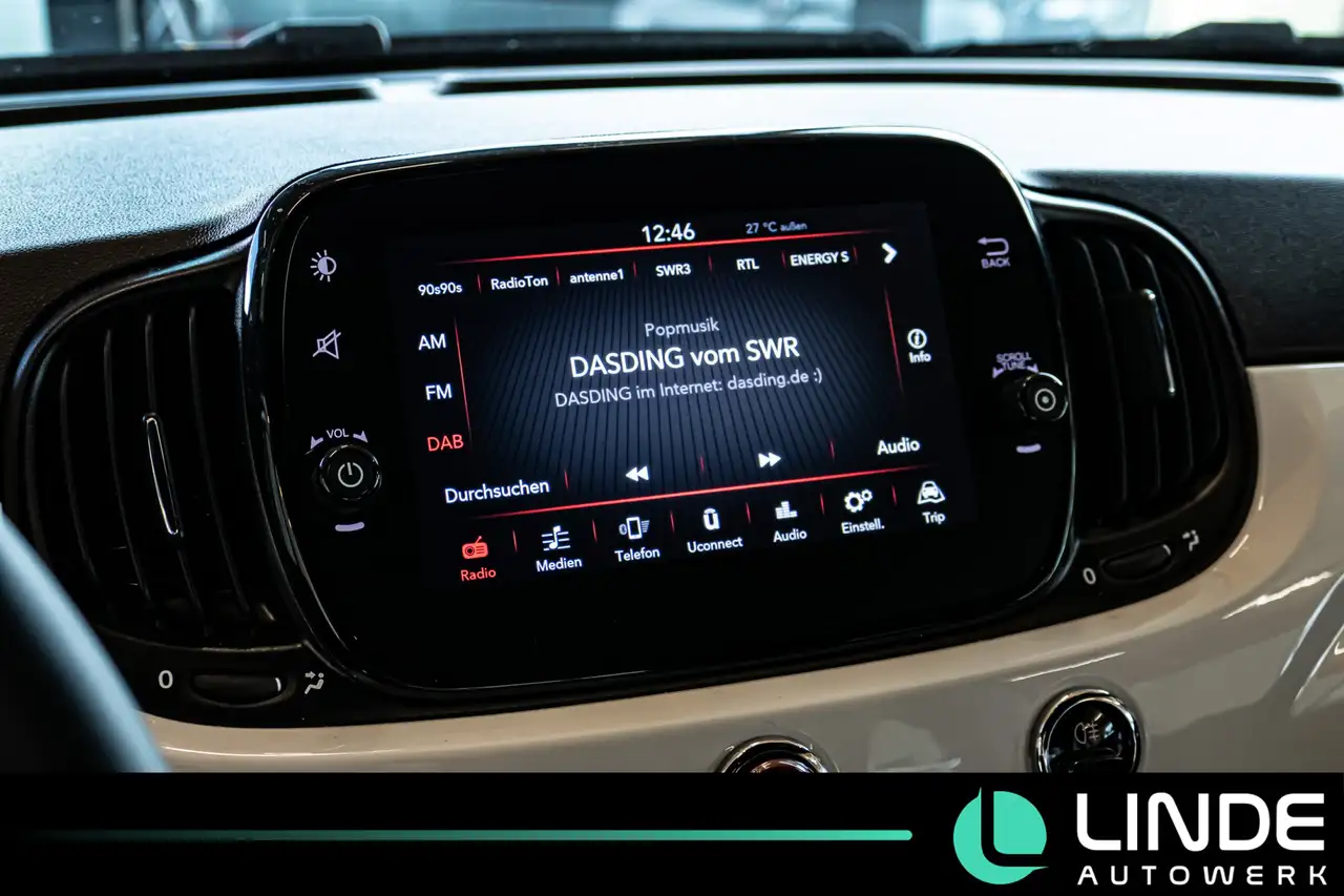 Fiat 500 | CARPLAY | TEMPOMAT | KLIMA | DAB — معرض صور السيارة 15