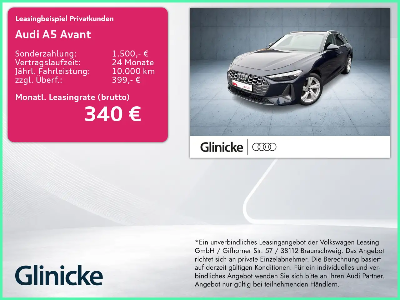 Audi A5 TFSI qu AHK/LED+/Tech/ACC/Kam/sound/Ass — Hünfeld