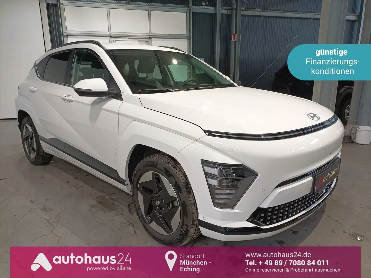 Hyundai KONA Kona 65,4 kWh Prime LED|Navi|Leder|360°|Wä-Pu — Eching