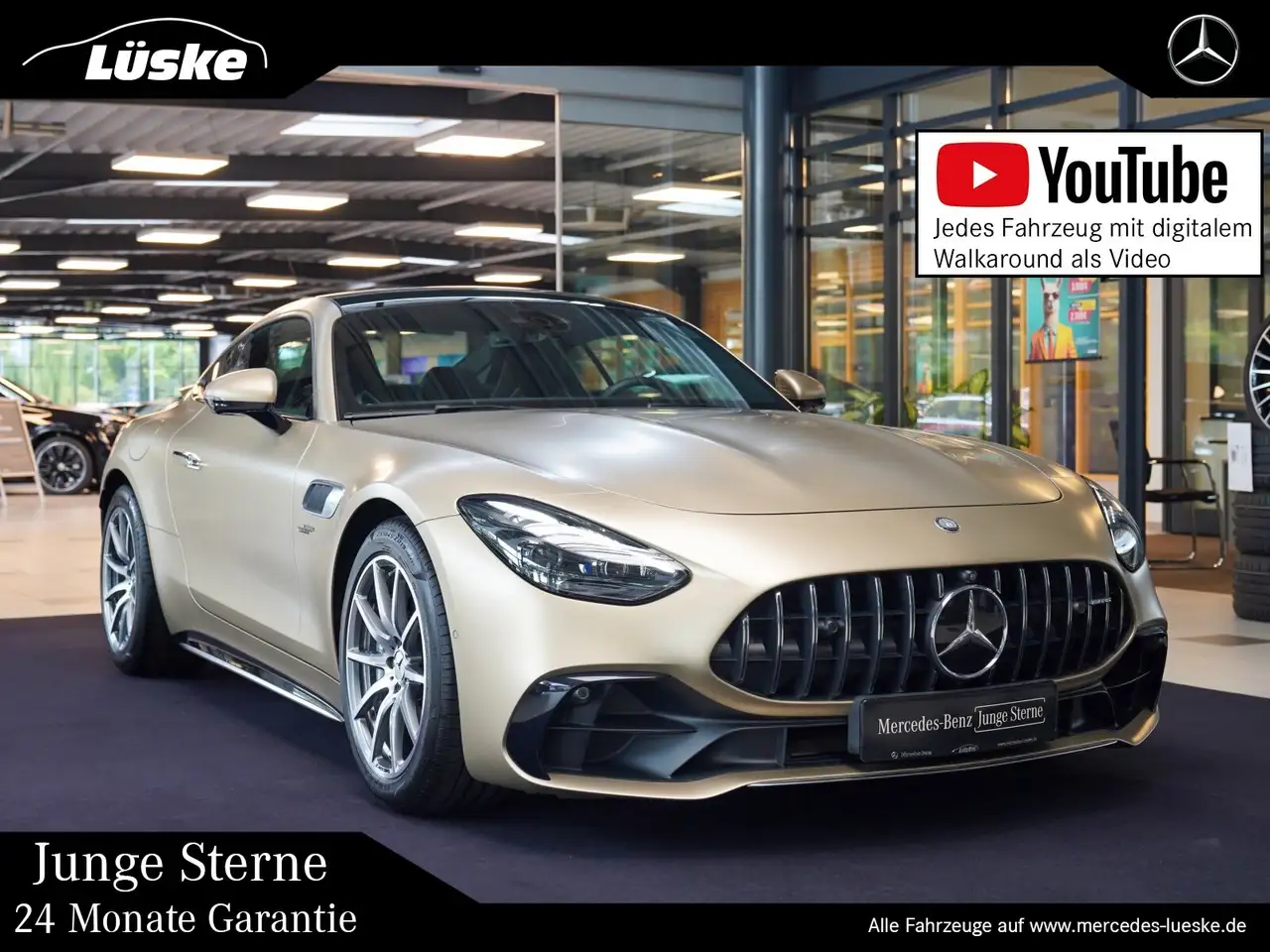 Mercedes-Benz AMG GT AMG GT 43 kalaharigold MATTLACK Performance Sitz — Cloppenburg