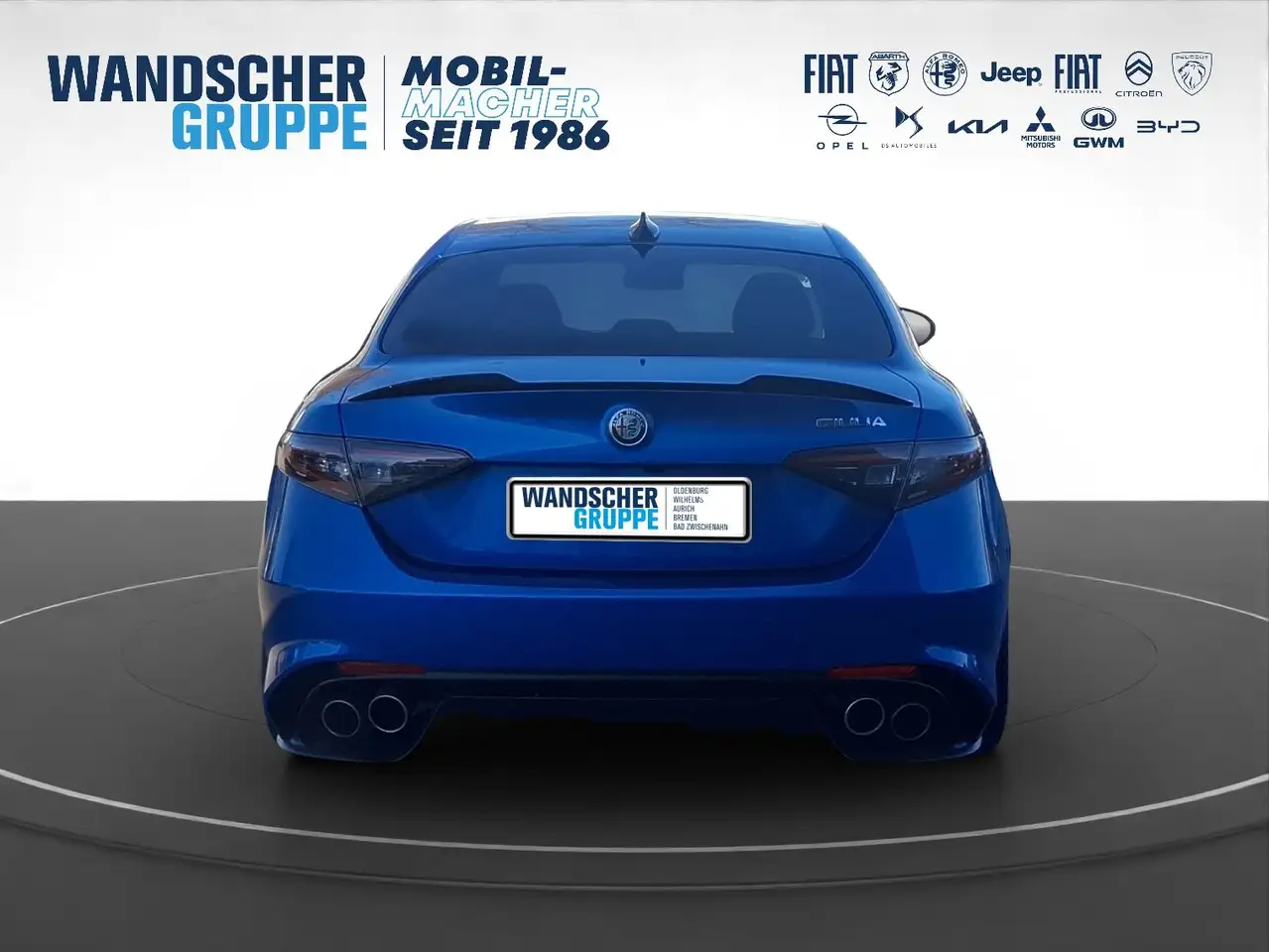 Alfa Romeo Giulia Quadrifoglio 2.9 V6 Bi-Turbo Kam.+KeyLess — Vehicle gallery 5