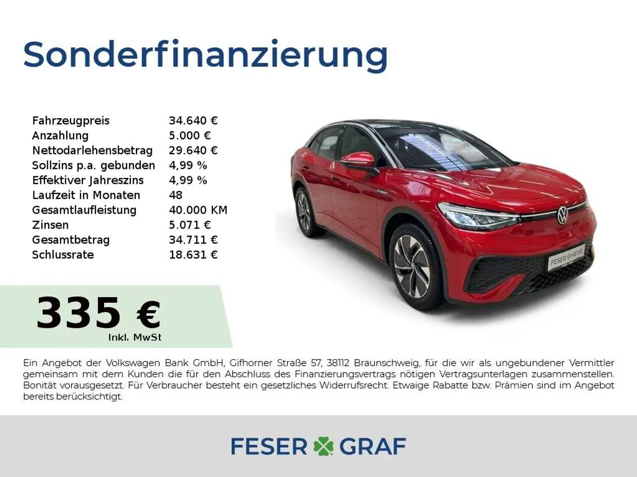 Volkswagen ID.5 Pro Performance LED/Area View/Sitz.-Lankrad — Dessau-Roßlau