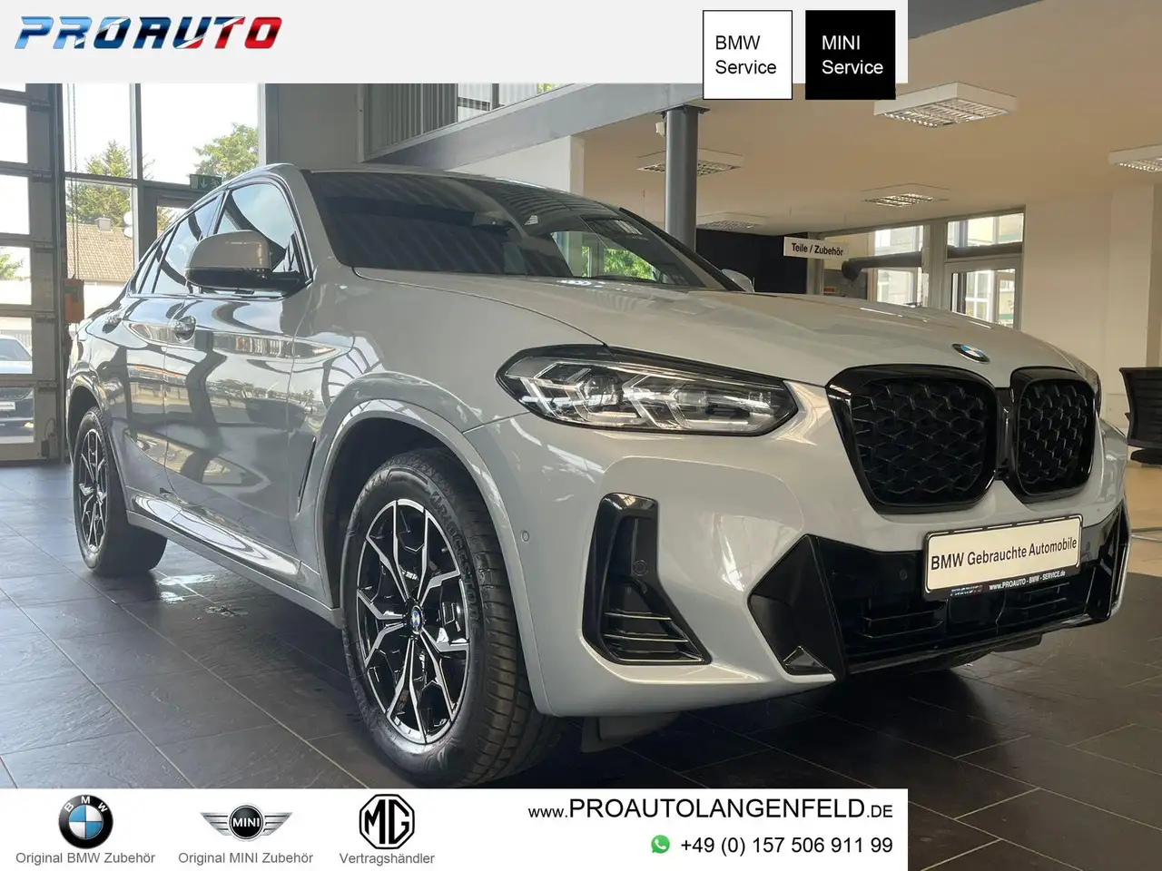 BMW X4 xDrive 20i M Sport AHK/A-LED/Pano/ACC/RFK — Langenfeld