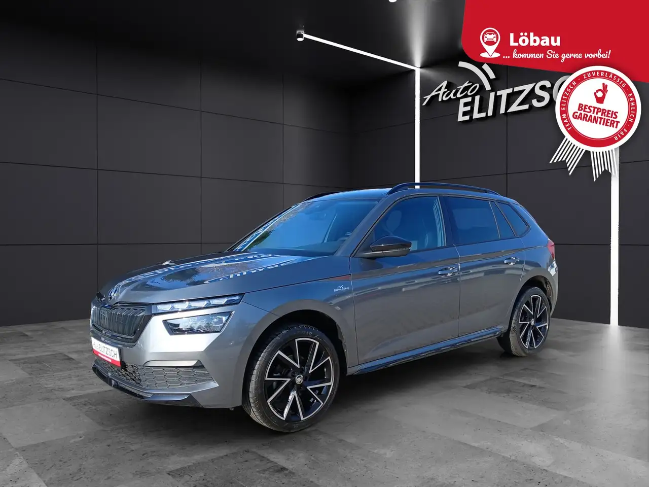 Skoda Kamiq TSI Monte-Carlo LED Pano APP GRA PDC SHZ 18" — Dresden