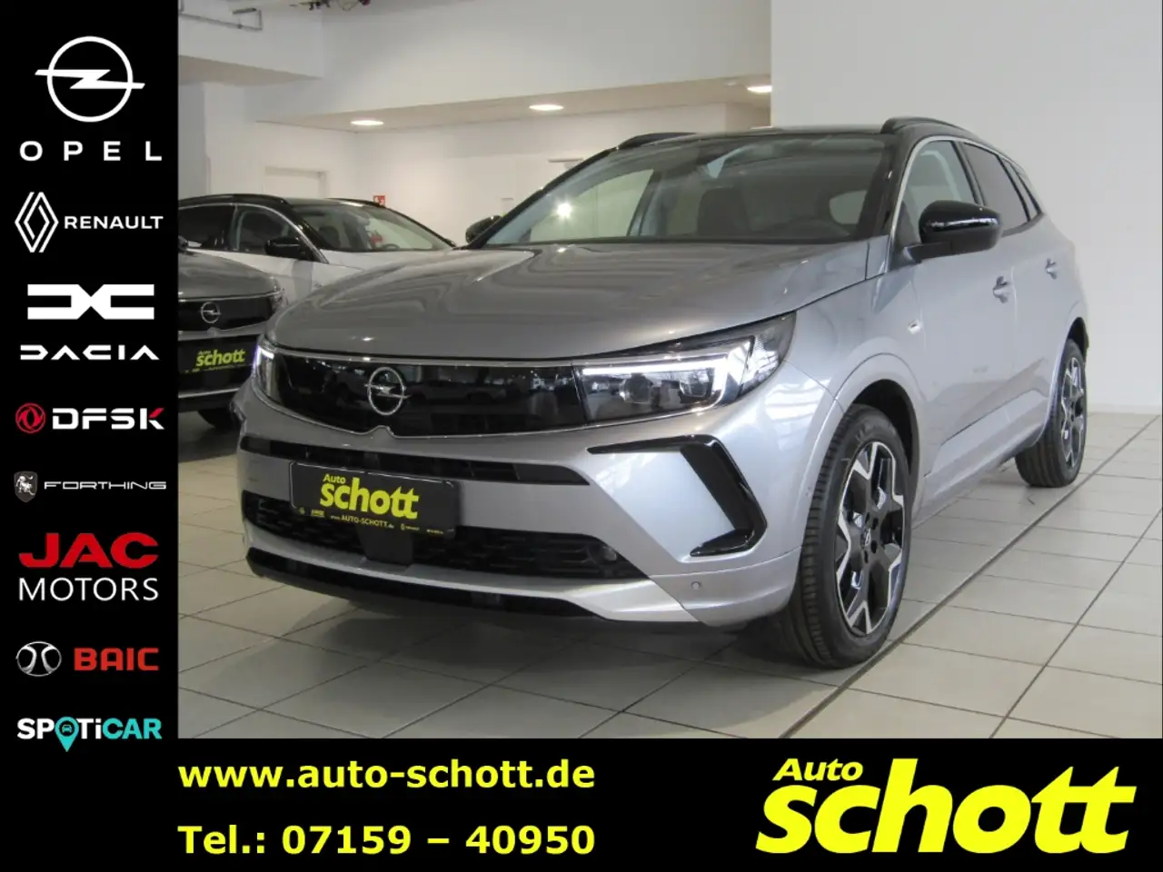 Opel Grandland Ultimate, 1.2 131PS AUTOM NAV SHZ LHZ TEMP KAM PDC — Magstadt