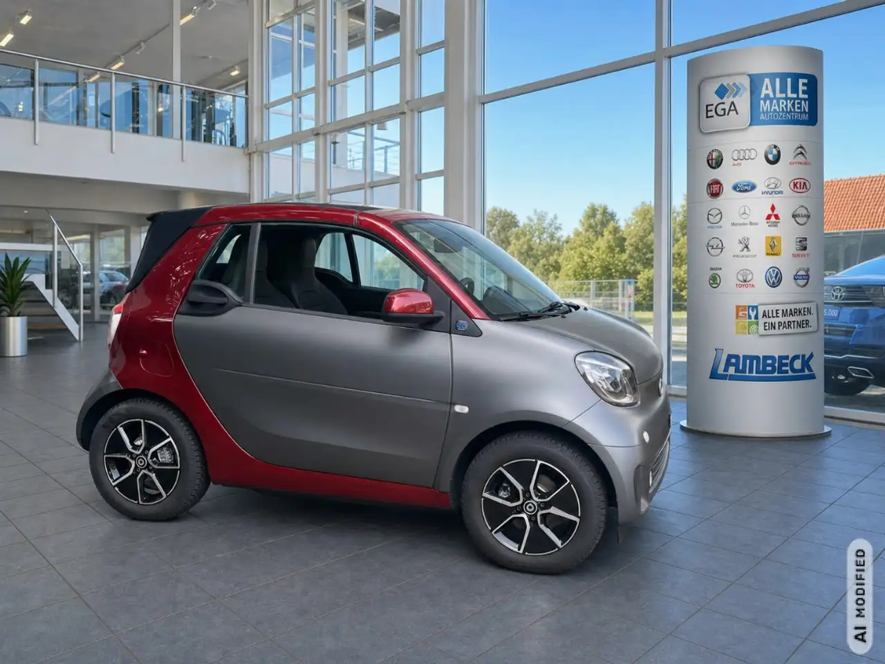 smart forTwo EQ cabrio*EXCLUSIVE*JBL*CAM*MEDIA*ALLW*LED*SHZ* — Vehicle gallery 2