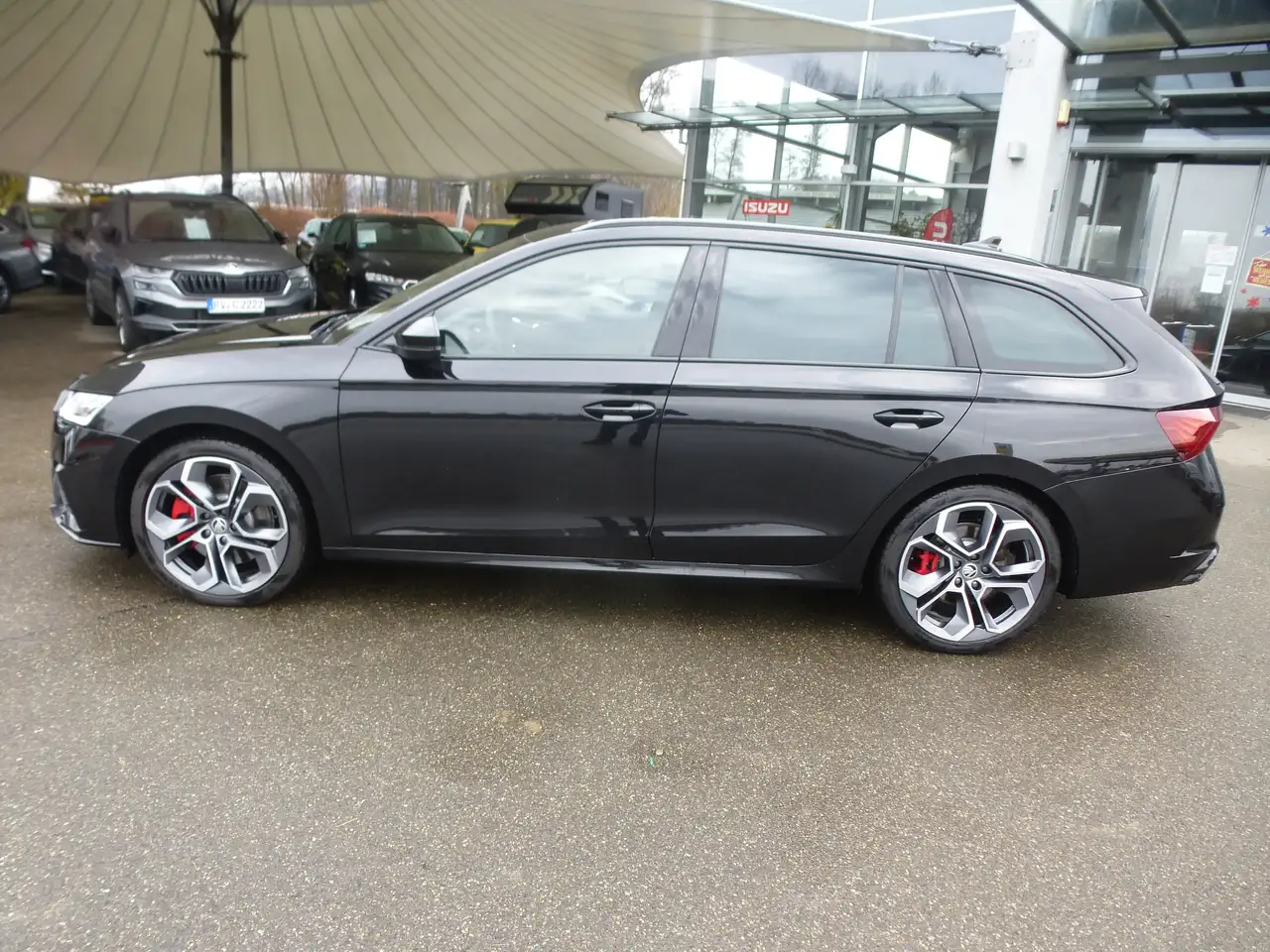 Skoda Octavia RS*SD-Glas*AHK*SHZ VuH*Navi*ACC*Spurwe-Assist*RfK* — معرض صور السيارة 2