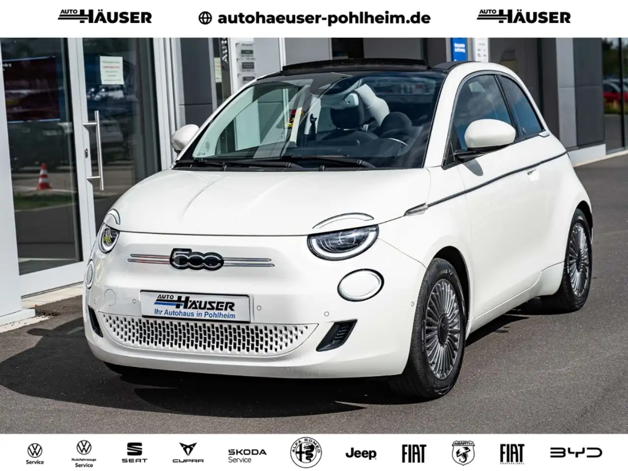 Fiat 500e 42kWh KOMFORT STYLE TECH NAVI KAMERA DRONE-VIEW-PD — Pohlheim