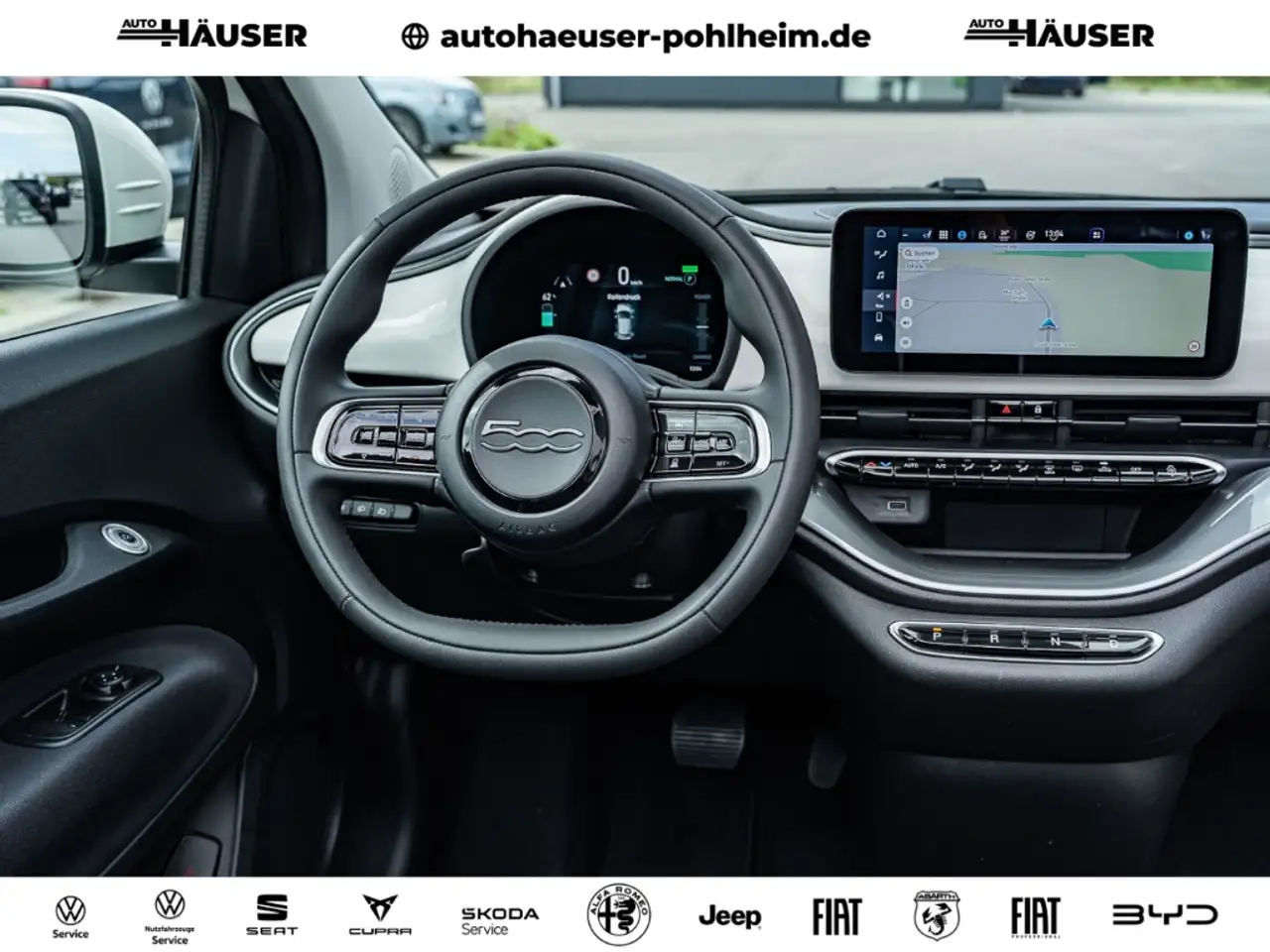 Fiat 500e 42kWh KOMFORT STYLE TECH NAVI KAMERA DRONE-VIEW-PD — Galerie du véhicule 15
