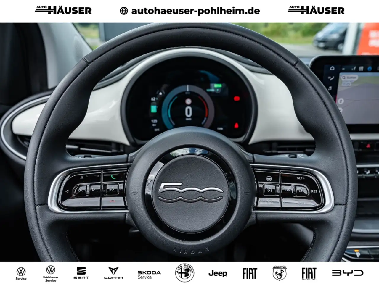 Fiat 500e 42kWh KOMFORT STYLE TECH NAVI KAMERA DRONE-VIEW-PD — Galerie du véhicule 19