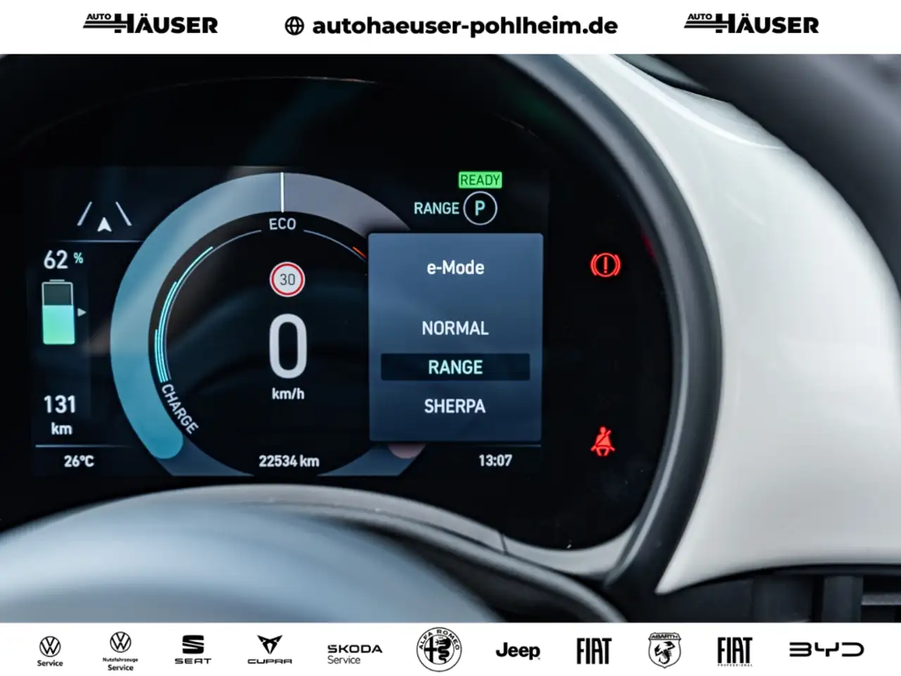 Fiat 500e 42kWh KOMFORT STYLE TECH NAVI KAMERA DRONE-VIEW-PD — Galerie du véhicule 21