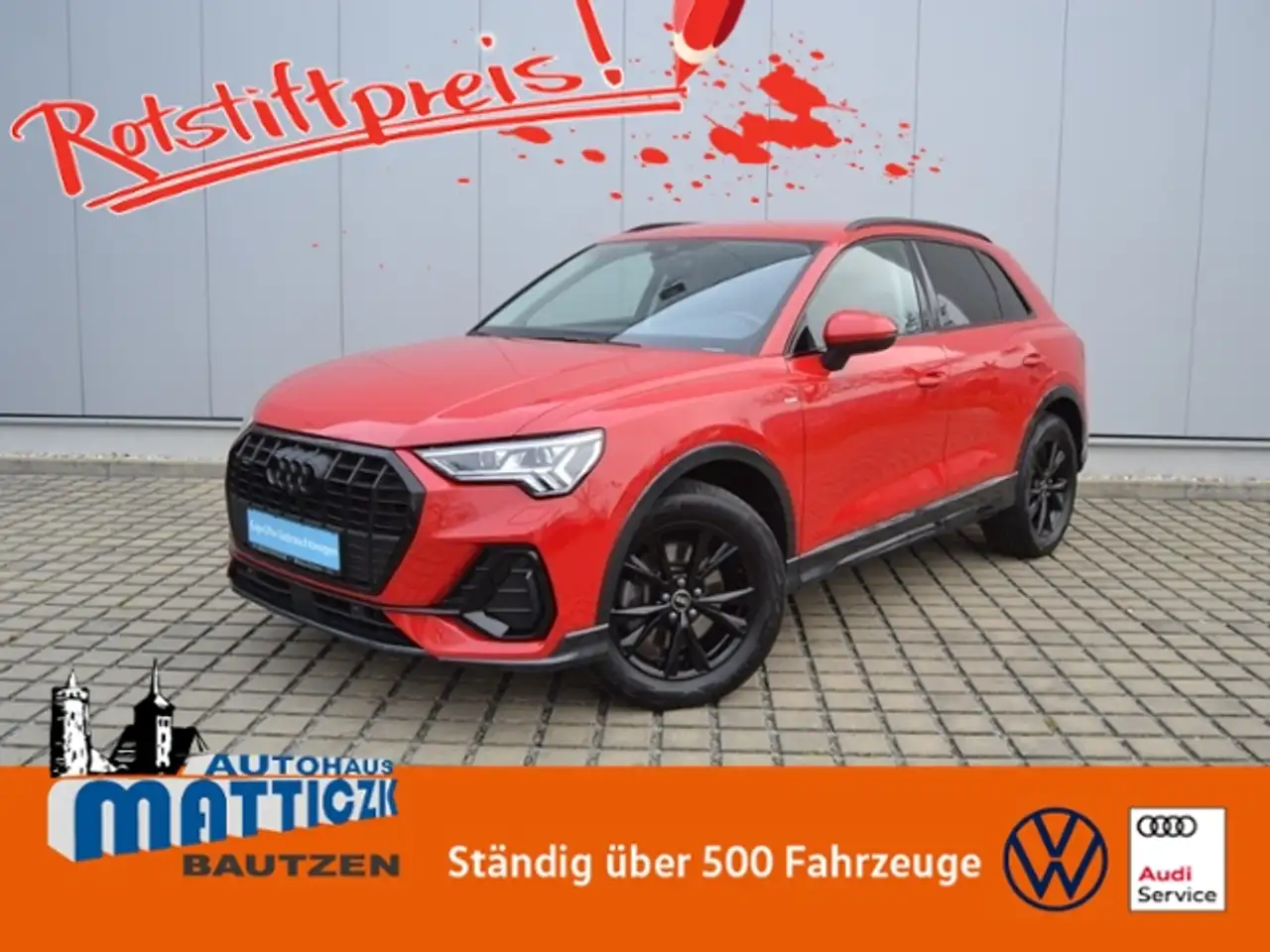 Audi Q3 40 TFSI quattro S-tr. S-line AHK/MATRIX/STAND-HZ/ — Bautzen