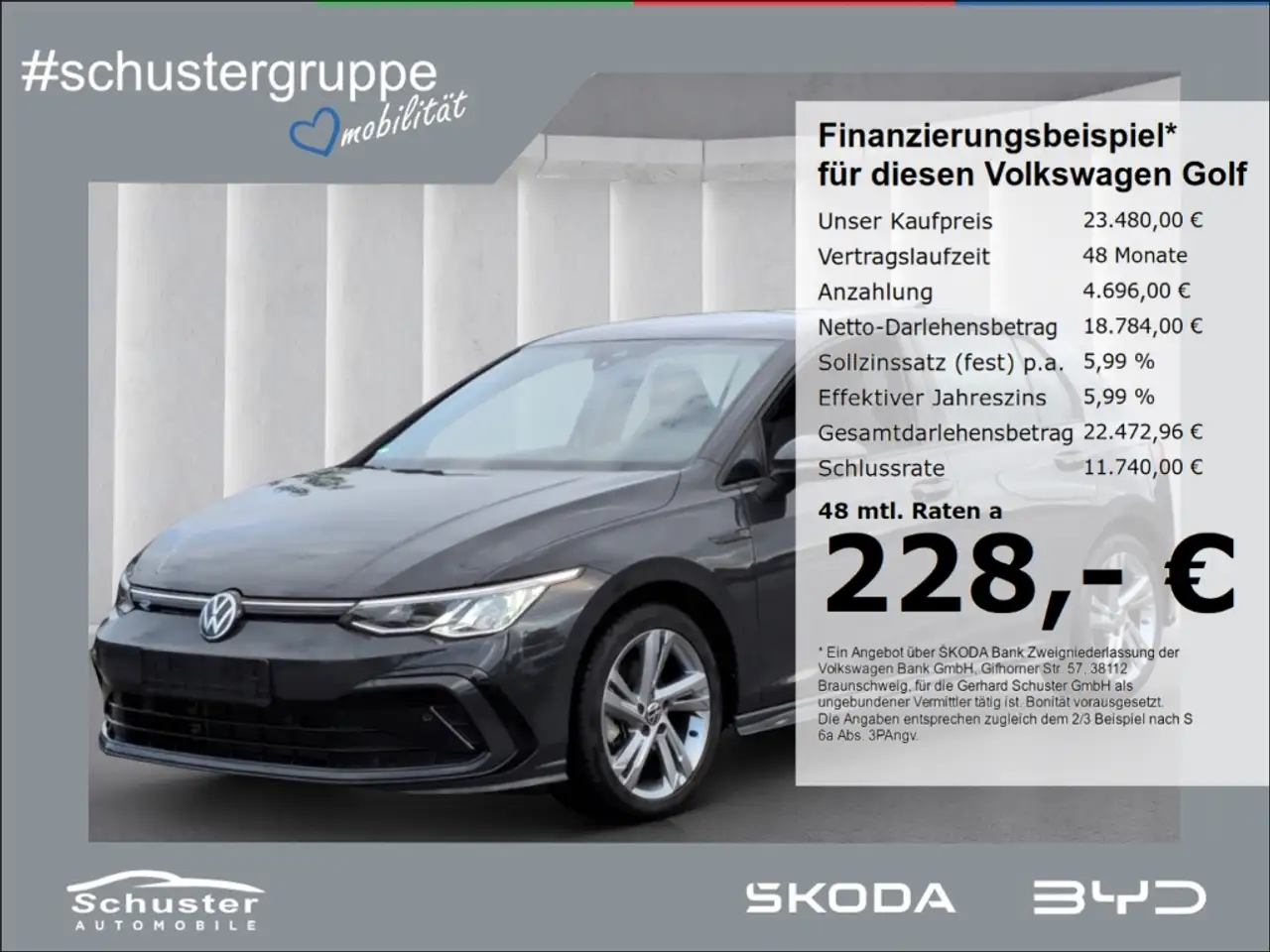Volkswagen Golf R-LINE 1.5eTSI*DSG LED digCockp AppConn 17* — Ruhstorf