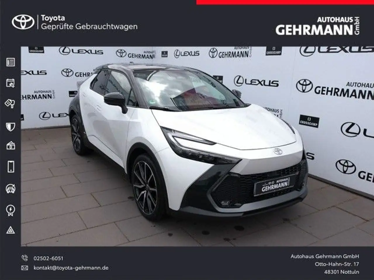 Toyota C-HR Hybrid AWD GR Sport Premiere *HUD*360 Grad* — Nottuln