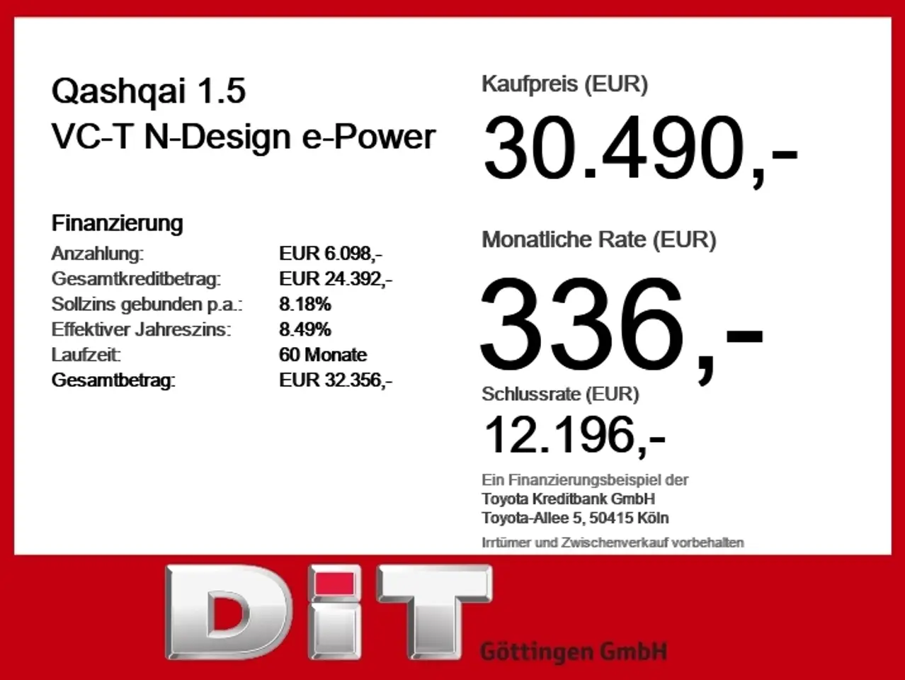 Nissan Qashqai 1.5 VC-T N-Design e-Power ACC+Alcantara — معرض صور السيارة 2