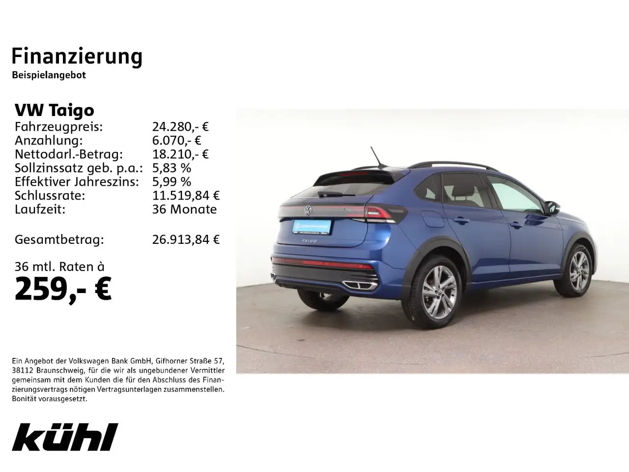 Volkswagen Taigo 1.5 TSI DSG R-Line IQ.Light/ACC/Kamera/Nav — Vehicle gallery 2