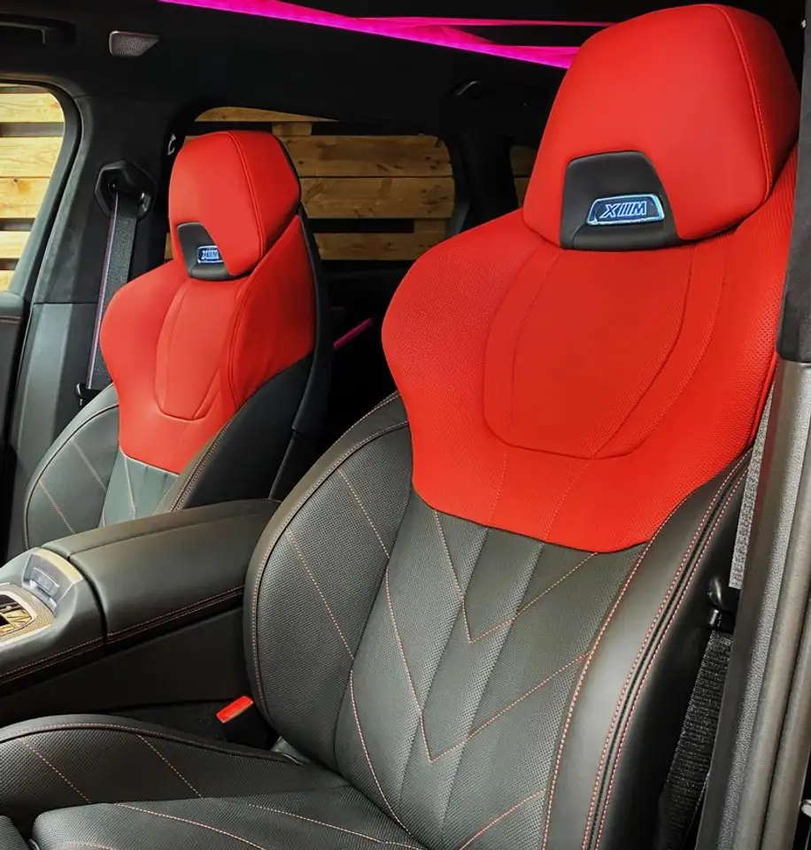 BMW XM RED Label CARBON*B&W*BLACK FROZEN — معرض صور السيارة 21