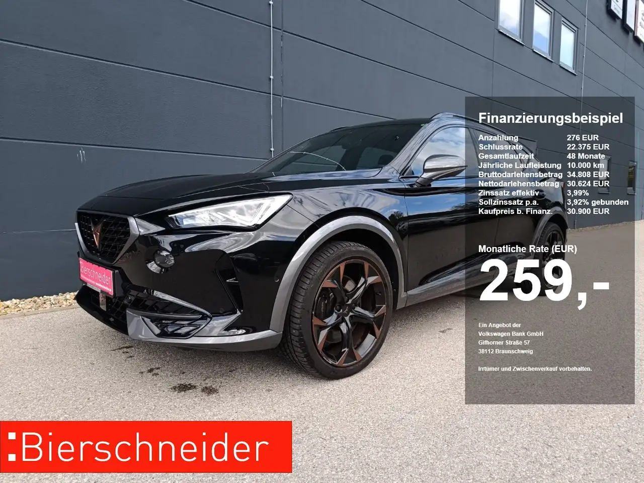 CUPRA Formentor 310 VZ AHK eHECK — Riedenburg