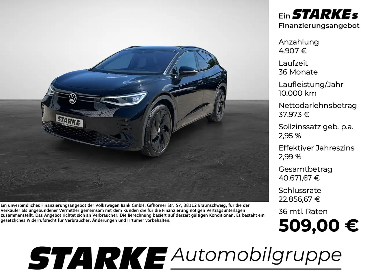 Volkswagen ID.4 GTX 4Motion Infotainment-Paket — Georgsmarienhütte