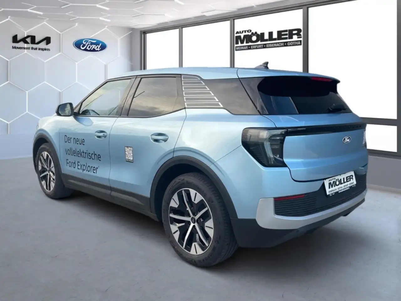 Ford Explorer EV 77 kWh RWD AHK Fahrerass.-Paket Wärmepumpe Ergo — Galerie du véhicule 4