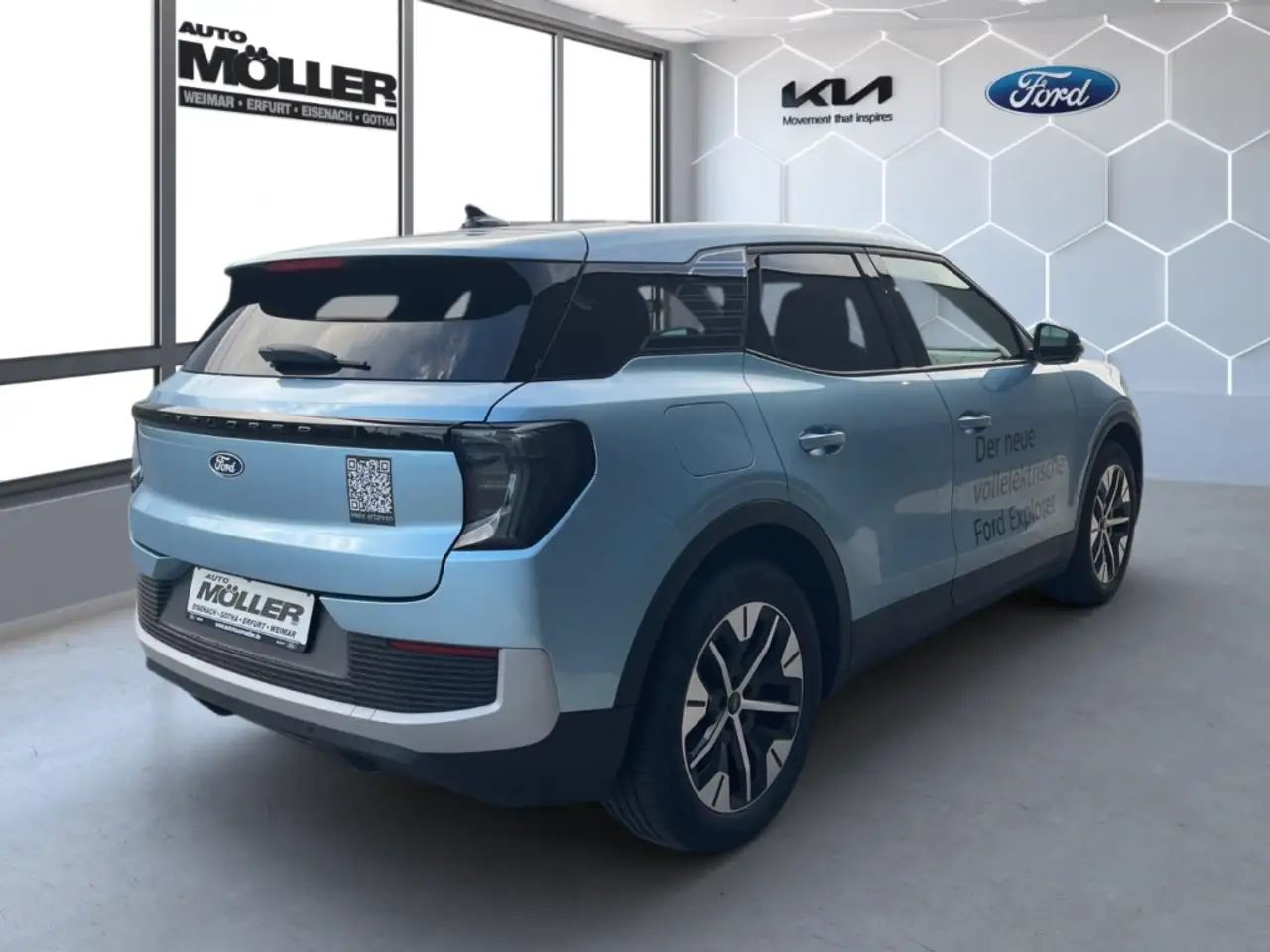 Ford Explorer EV 77 kWh RWD AHK Fahrerass.-Paket Wärmepumpe Ergo — Galerie du véhicule 3