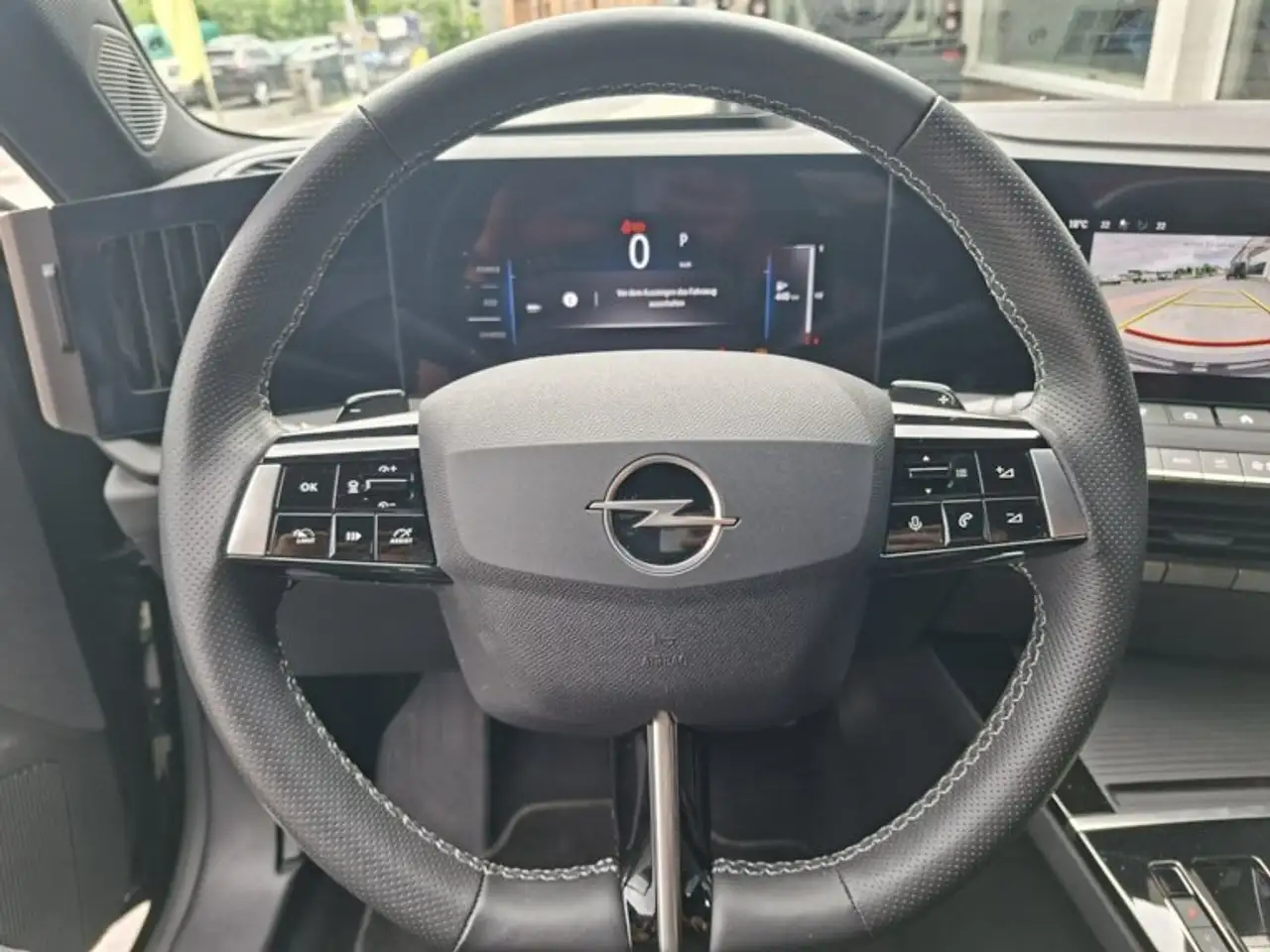Opel Astra GS Head-up Alcantara Frontscheibenheizung — معرض صور السيارة 11