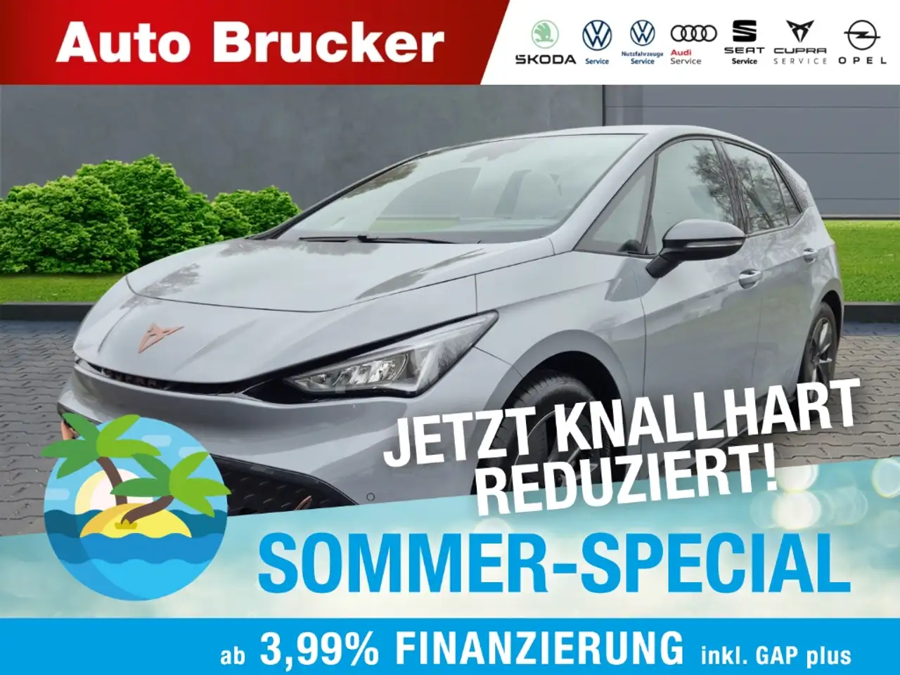 CUPRA Born 150 kW+Alufelgen+Navi+Klimaautomatik+Sitzheizung+L — Marktredwitz