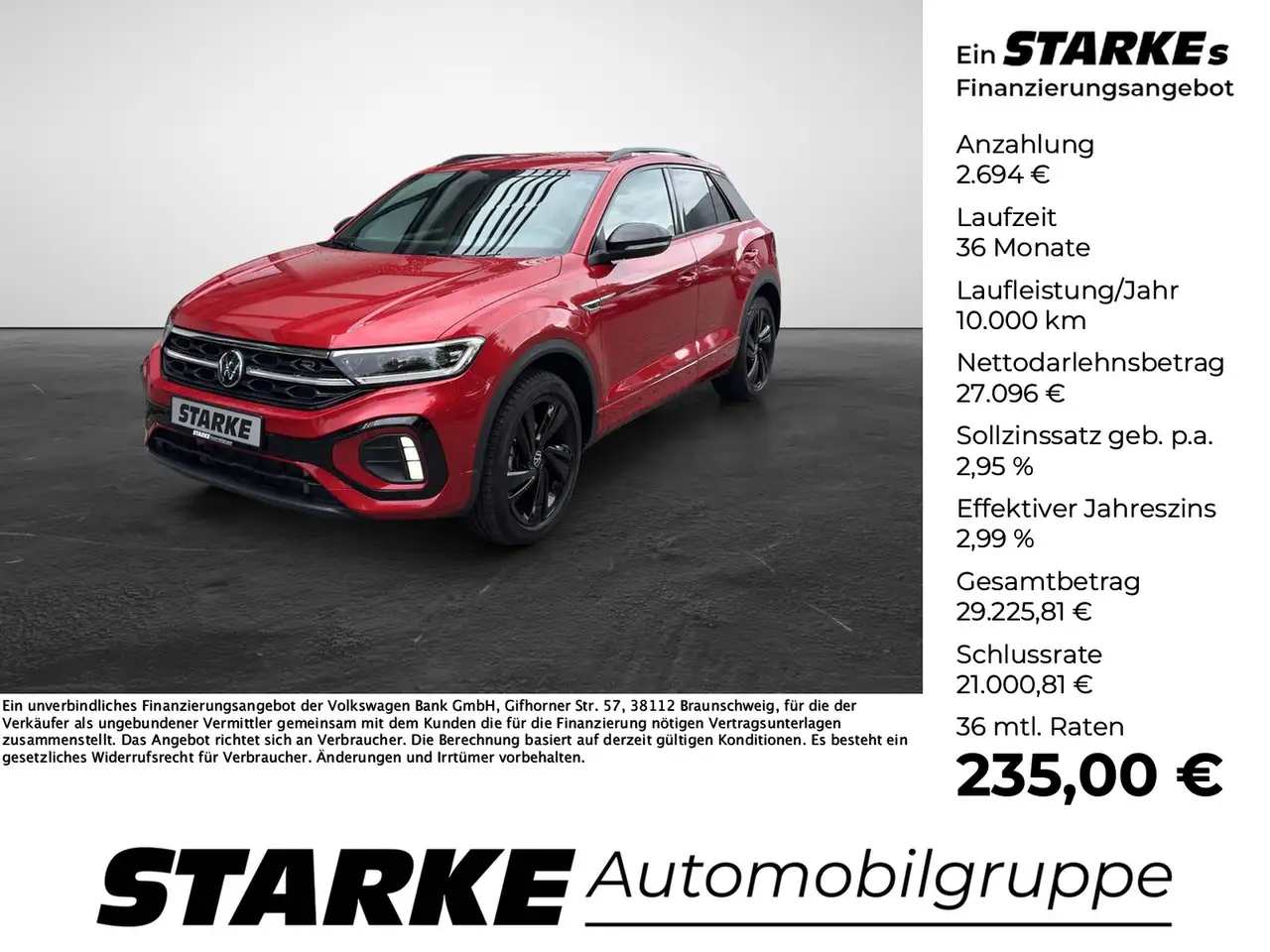 Volkswagen T-Roc 1.5 TSI DSG R-Line Black Style — Osnabrück
